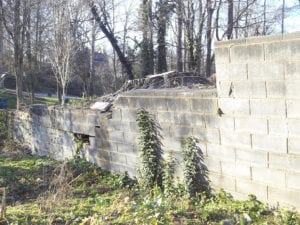Concrete Retaining Wall Failure Slatter HOA Management