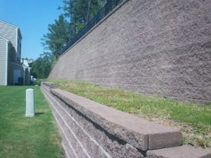Community Project to Build a New Retaining Wall